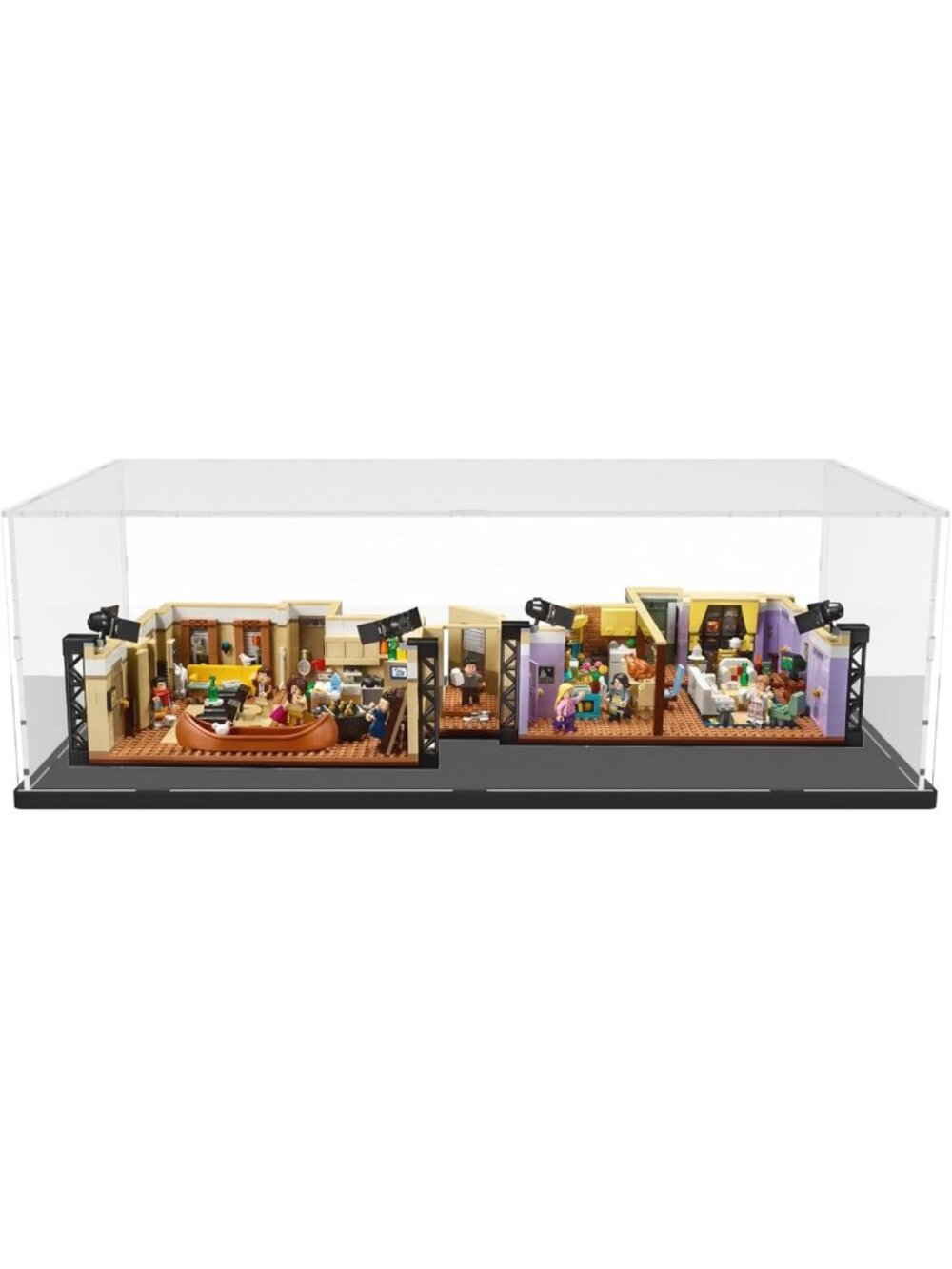 Acrylic Display Case for LEGO Friends Apartments 10292 - Dustproof & Stylish